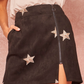 Nashville Stars Suede Skirt (Black)