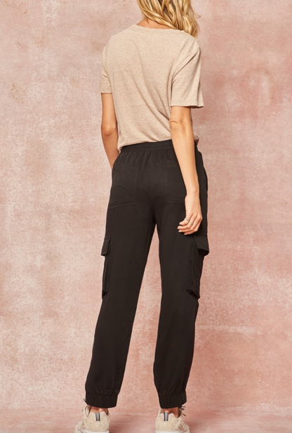 Work Hard Jogger Pants (Black)
