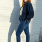 Zip Up Moto Jacket