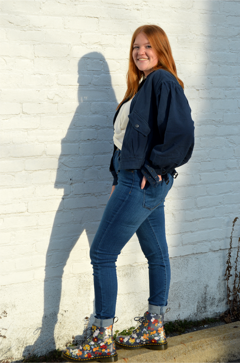 Zip Up Moto Jacket