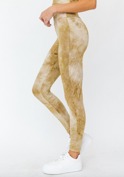 Tie Dye Knit Leggings