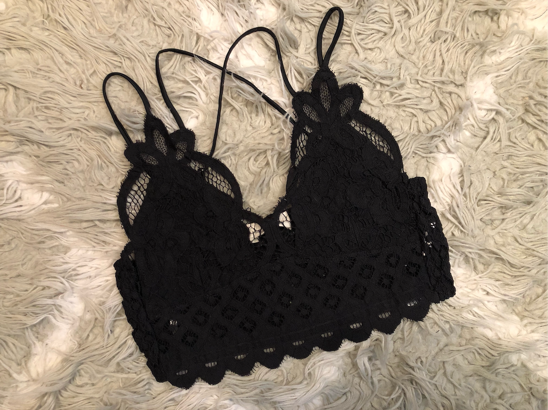 Lace Eyelet Bralette