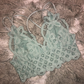 Crochet Lace Longline Bralette (3 Colors)