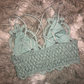 Crochet Lace Longline Bralette (3 Colors)