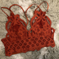 Crochet Lace Longline Bralette (3 Colors)