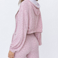 Cheetah Sista Cropped Hoodie