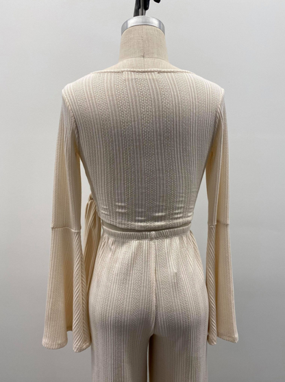 Wrap It Up Flare Top