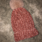 Chenille Pom Pom Beanie (2 Colors)