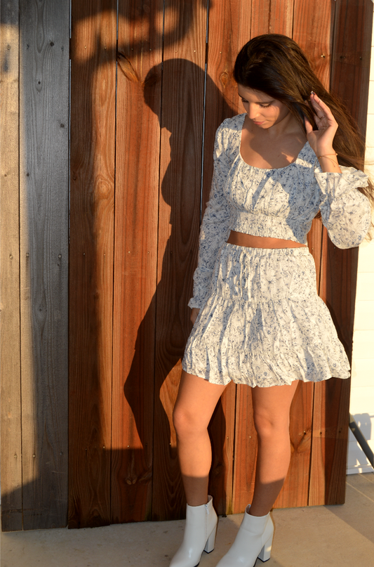 Floral Crop Top