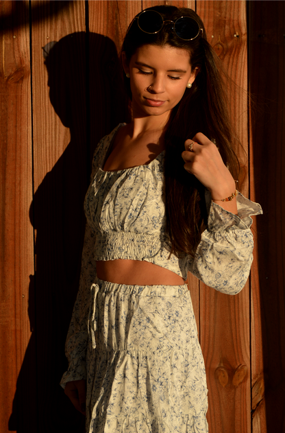 Floral Crop Top
