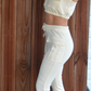 Ivory Bliss Cropped Cami