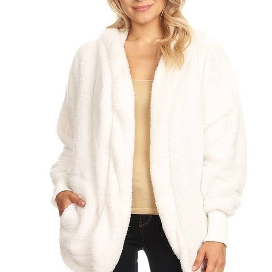 Fuzzy Faux Fur Jacket (2 Colors)