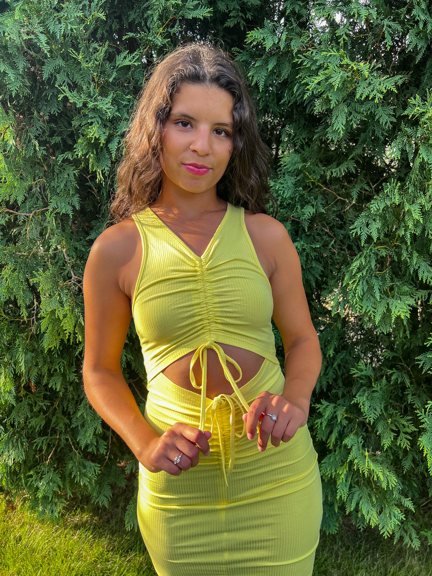 Long Island Dress (Yellow)