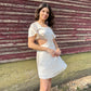 Florally Invited Cutout Dress