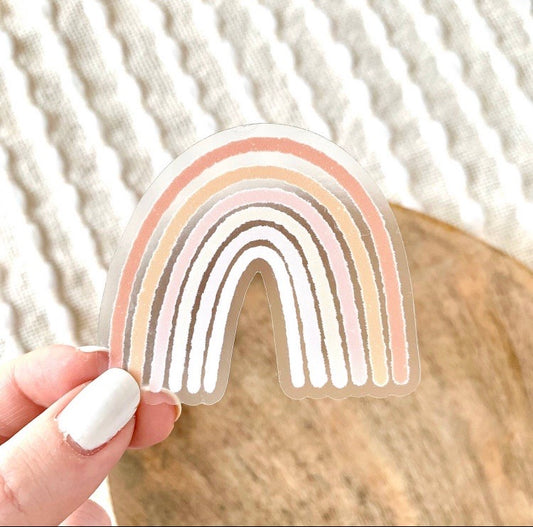 Pink Rainbow Sticker