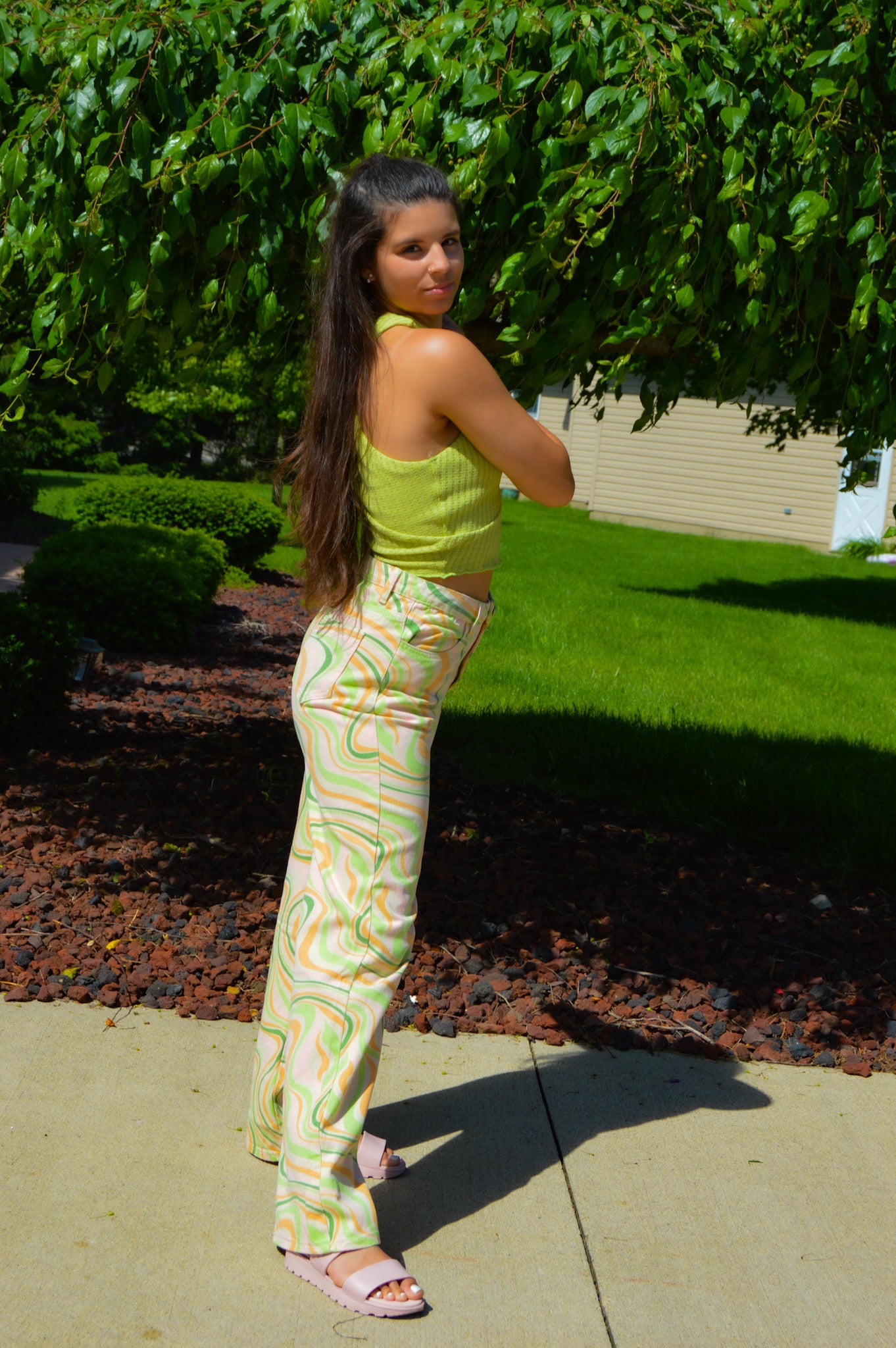 Sorbet Wavy Pants