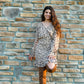 Floral Print Mini Dress