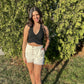 Picture This Halter Top (Black)
