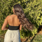 Picture This Halter Top (Black)