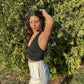 Picture This Halter Top (Black)