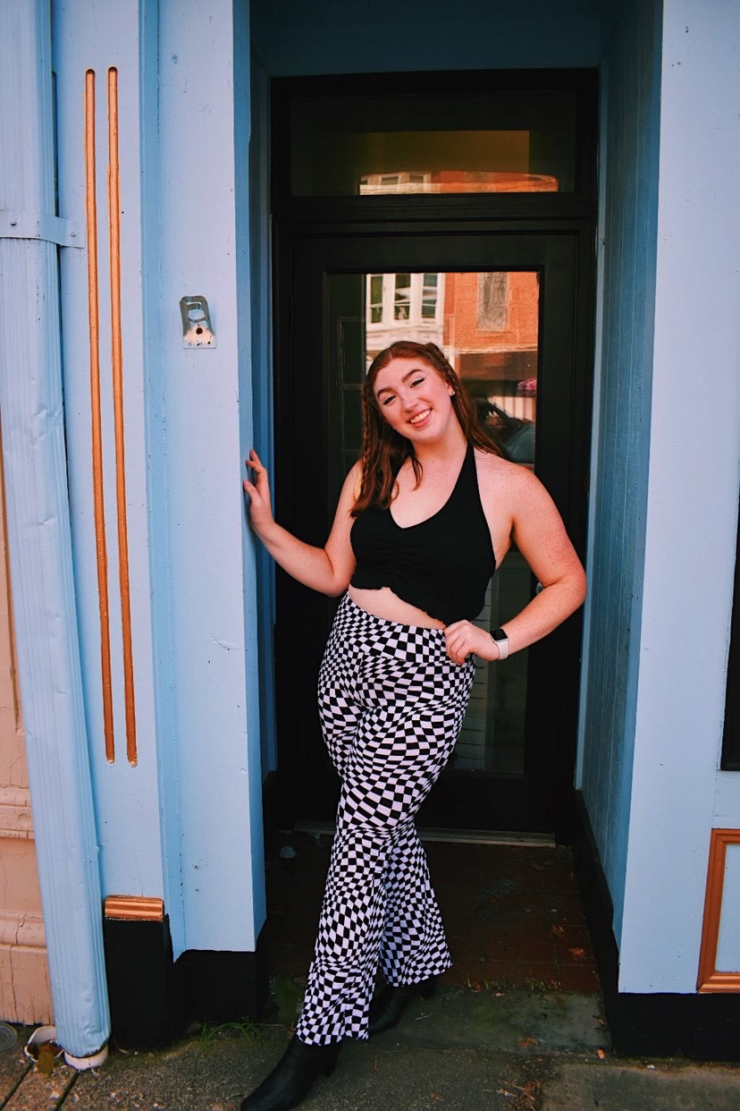 Picture This Halter Top (Black)