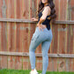 Luna Gray Leggings
