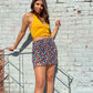 Picture This Halter Top (Mustard)