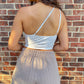 Soft & Sweet Ruched Top (White)