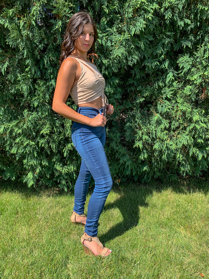 High Waist Super Stretch Jeans Junior
