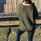 Mistletoe Solid Knit Sweater