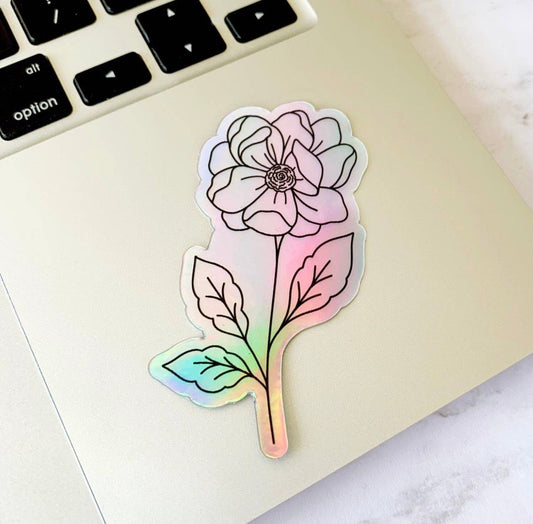 Holographic Anemone Sticker
