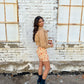 Feeling Edgy Retro Floral Skirt