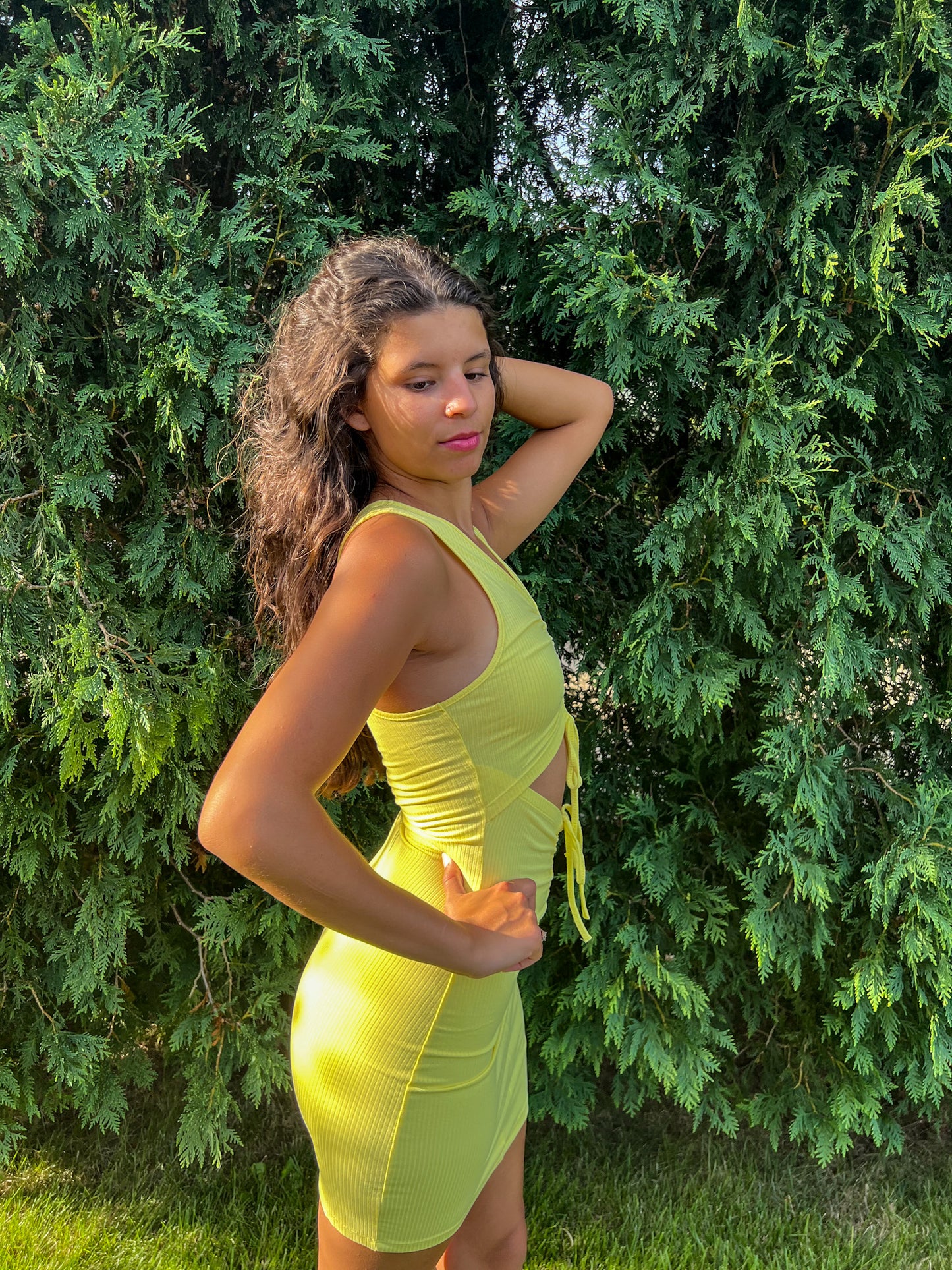 Long Island Dress (Yellow)
