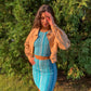 All Eyes On Me Halter Top