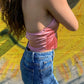 Addie Satin Halter Top