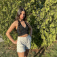 Picture This Halter Top (Black)