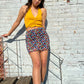 Picture This Halter Top (Mustard)