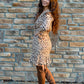 Floral Print Mini Dress