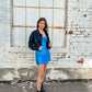 Morpho Butterfly Dress