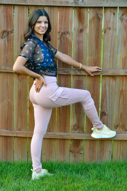 Butterfly Kisses Mesh Top