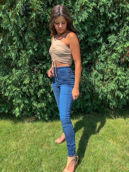 High Waist Super Stretch Jeans Junior