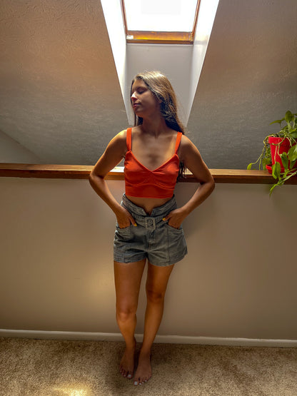 Sunset Tank (Red-Orange)