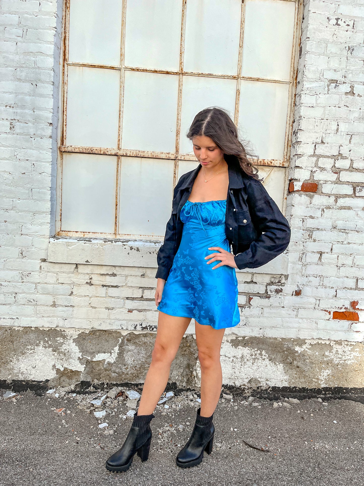 Morpho Butterfly Dress