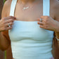 Coconut Ribbed Cami