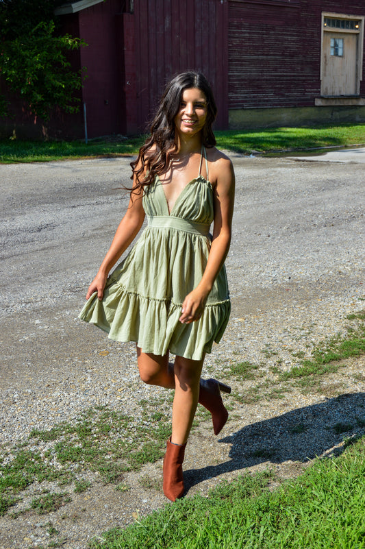 Hazel Babydoll Dress