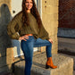Mistletoe Solid Knit Sweater