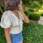 In A Field Of Flowers Top