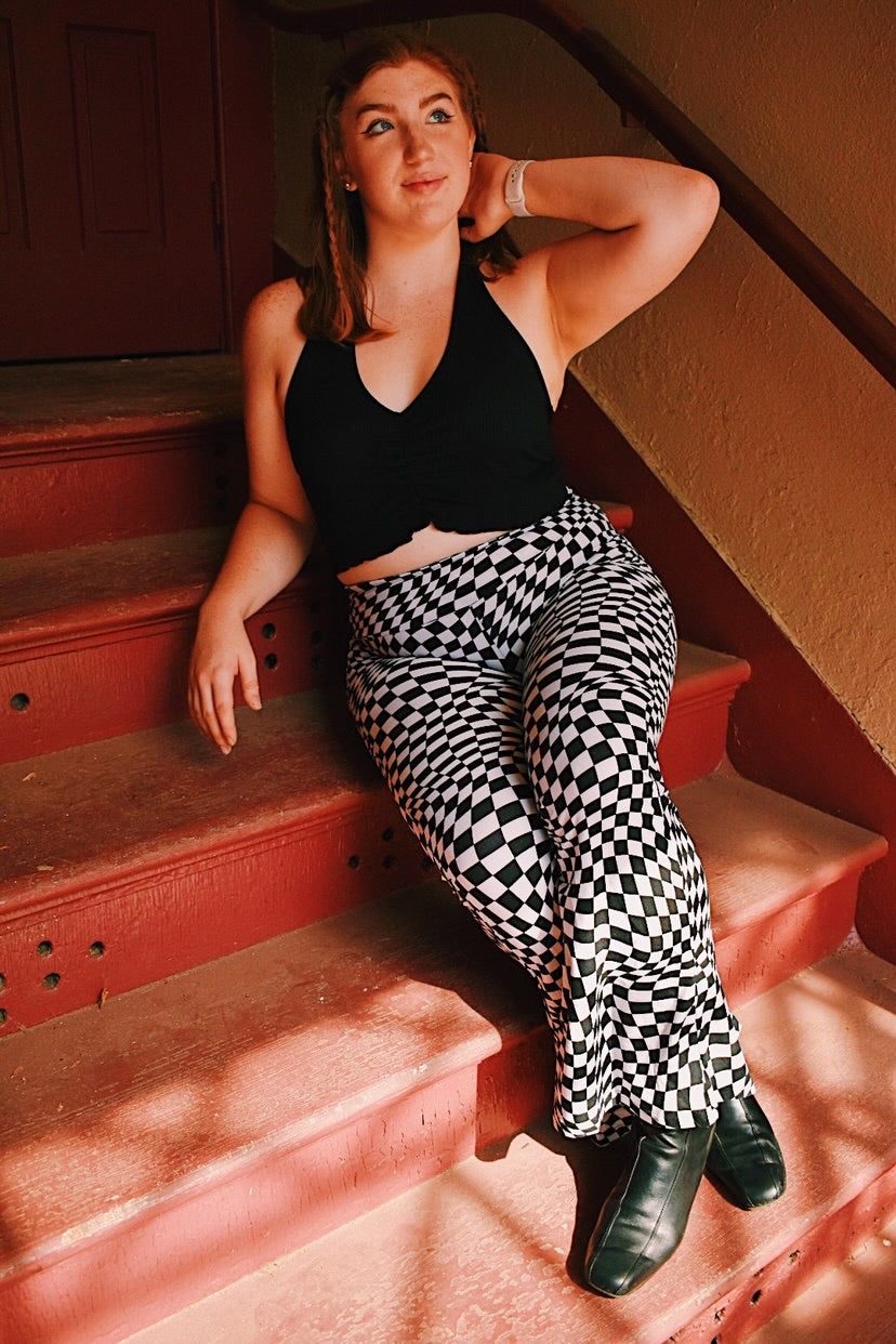 Picture This Halter Top (Black)