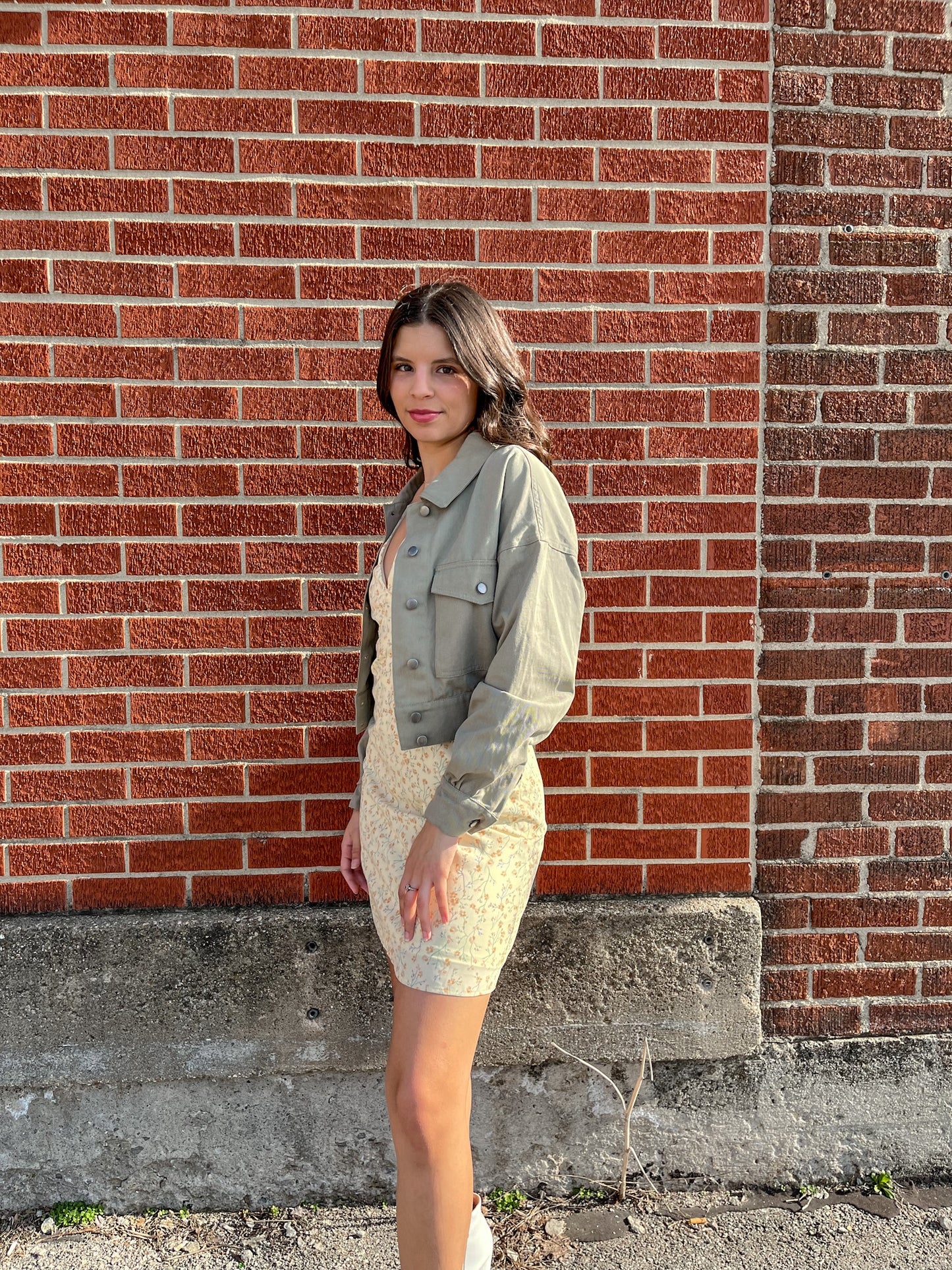 Olive Leaves Jacket
