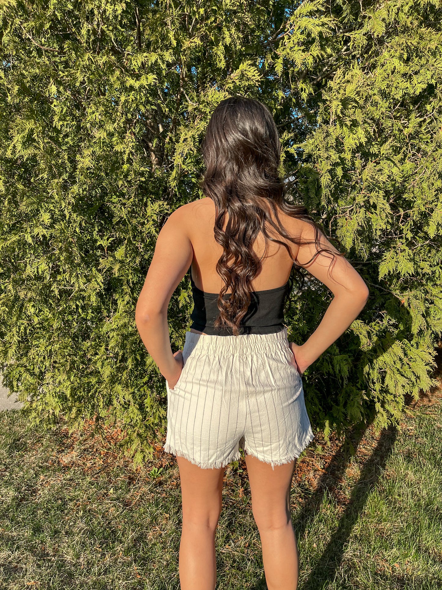 Picture This Halter Top (Black)
